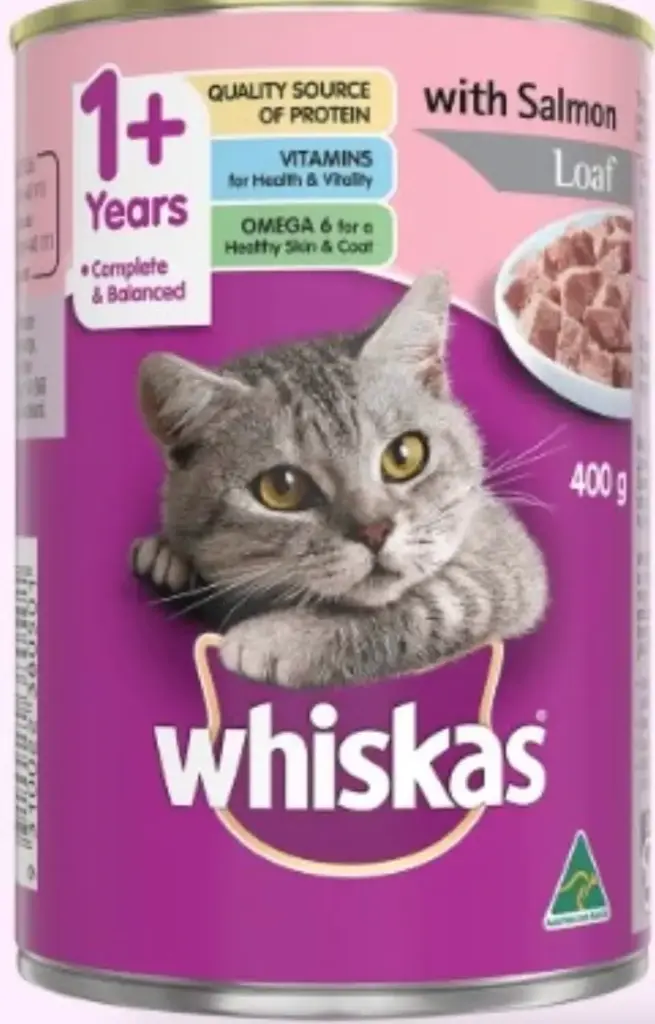 Whiskas Salmon Loaf - 24 pack