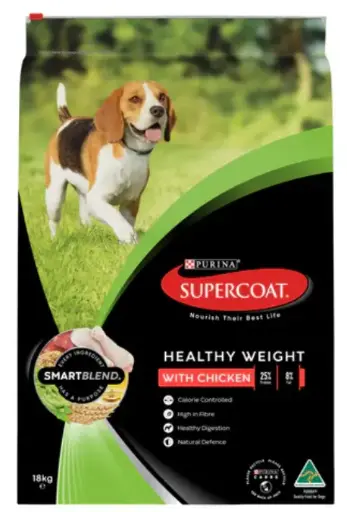 Supercoat - Healthy Weight with Chicken Dry Dog Food (18kg)