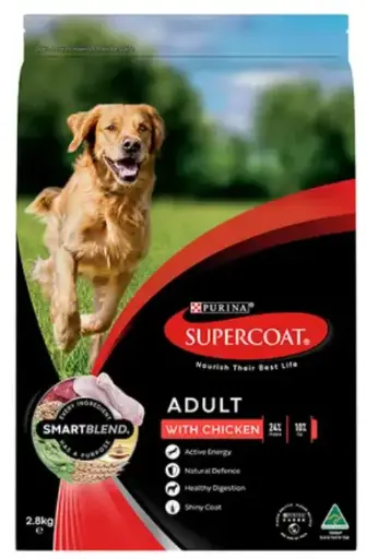 Supercoat Smartblend Chicken Adult Dog Food - 2.8kg