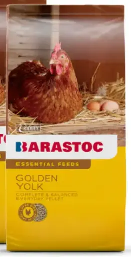 Barastoc Golden Yolk Pellets - 20kg
