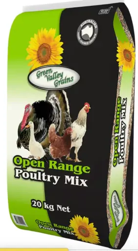 Green Valley Open Range Poultry Mix - 20kg
