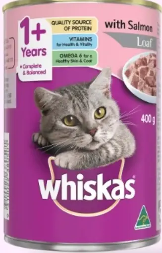 Whiskas Salmon Loaf - 24 pack